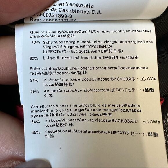 Hugo Boss Wool And Linen Blend Blazer - Picture 11 of 16